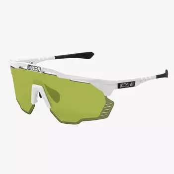 Велоочки SCICON, Aeroshade Kunken White Green Trail + Pink, EY31150800