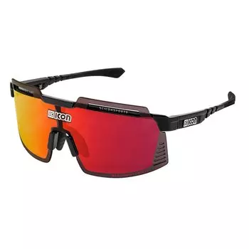 Велоочки SCICON, Aerowatt Foza Black Multimirror Red + Rain Clear, EY38060200
