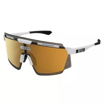 Велоочки SCICON, Aerowatt White Multimirror Bronze + Rain Clear, EY37070800