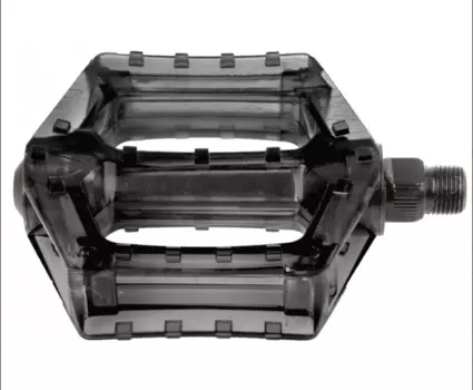 Велопедали BМХ M-Wave, корпус поликарбонат, ось CrMo, черные, 311370