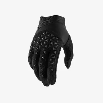 Велоперчатки 100% Airmatic Glove Black/Charcoal, 2018