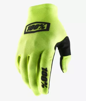 Велоперчатки 100% Celium 2 Glove Fluo Yellow/Black