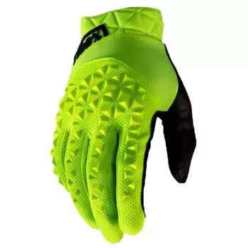 Велоперчатки 100 Geomatic Glove, Fluo yellow, 2022, 10026-00005 (Цвет Fluo Yellow, размер S)