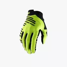 Велоперчатки 100% R-Core Glove, fluo yellow, 2021 (Размер: XL)