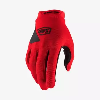 Велоперчатки 100% Ridecamp Glove Red 2019