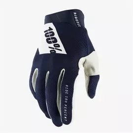 Велоперчатки 100% Ridefit Glove, Navy/White, 2021