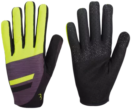 Велоперчатки BBB LiteZone, неоново-желтые, 2019