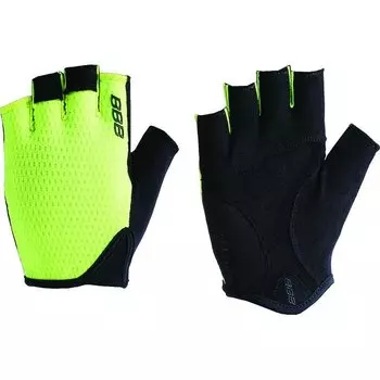 Велоперчатки BBB Racer, неоново-желтые 2018