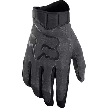 Велоперчатки Fox Airline Race Glove, черно-серые, 2018