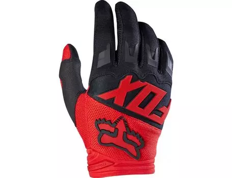 Велоперчатки Fox Dirtpaw Race Glove, красные, 2017