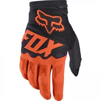 Велоперчатки Fox Dirtpaw Race Glove, оранжевые, 2017
