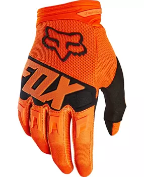 Велоперчатки Fox Dirtpaw Race Glove, оранжевые, 2018