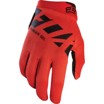 Велоперчатки Fox Ranger Gel Glove, красные, 2017