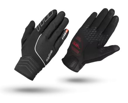 Велоперчатки GripGrab Hurricane, черные, 101501016 (Размер: M)