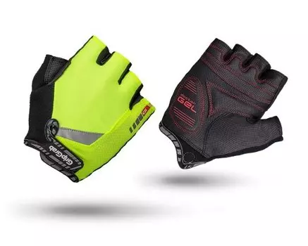 Велоперчатки GripGrab ProGel Hi-Vis, желтые