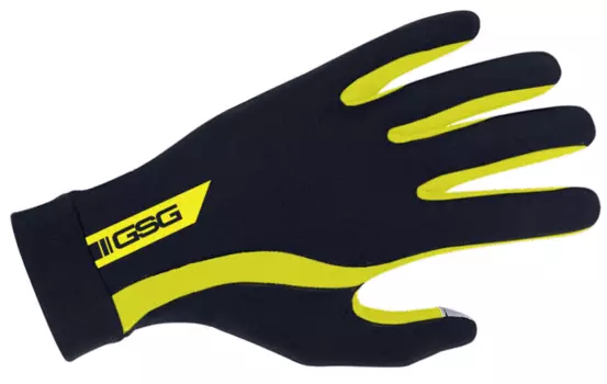 Велоперчатки GSG Glacier Racing Gloves, Neon Yellow, 2018