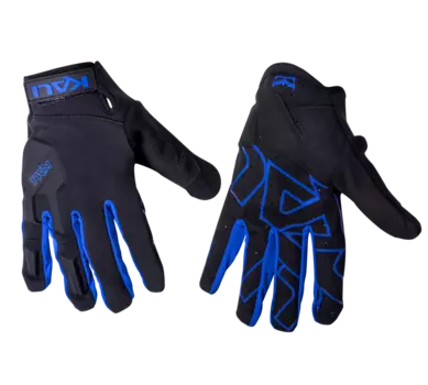 Велоперчатки KALI Venture Glove Logo, Blk/blu