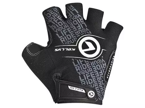 Велоперчатки KELLYS COMFORT, чёрный/белый