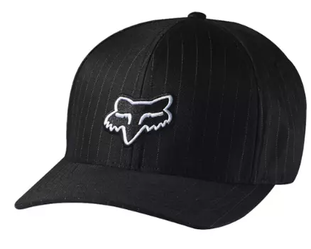 Бейсболка Fox Legacy Flexfit Hat Black Pinstripe