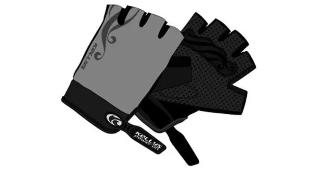 Велоперчатки KELLYS SUNNY short, серые