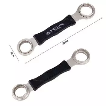 Съемник каретки BIKEHAND YC-304BB SHIMANO HOLLOWTECH II,BBR60,BB9000,FSA, стальной, 6-150304