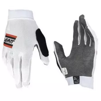 Велоперчатки Leatt MTB 1.0 GripR Glove, White, 2024, 6024150411