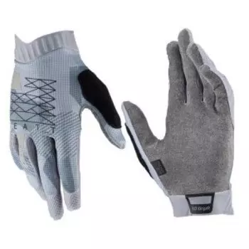 Велоперчатки Leatt MTB 1.0 GripR Glove Titanium, 2023, 6023046251