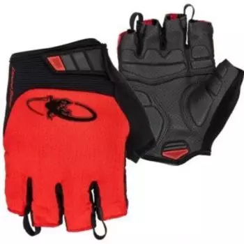 Велоперчатки Lizard Skins Aramus Cadence, без пальцев, Crimson Red, 2025, ACA50009