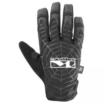 Велоперчатки M-WAVE SPIDERWEB, черные, 5-719867 (Размер: S (22 см) )