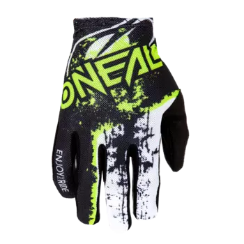 Велоперчатки O´Neal Matrix IMPACT, black/neon yellow