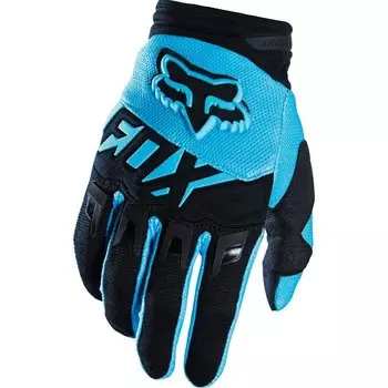 Велоперчатки подростковые Fox Dirtpaw Race Youth Glove Aqua 2016