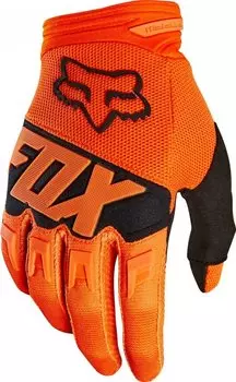 Велоперчатки подростковые Fox Dirtpaw Race Youth Glove, оранжевые, 2018