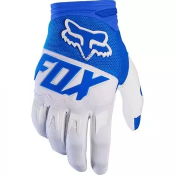 Велоперчатки подростковые Fox Dirtpaw Youth Glove, синие, 2017