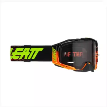 Веломаска Leatt Velocity 6.5, Neon Orange Light Grey 58%, 8021700400