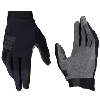 Велоперчатки подростковые Leatt MTB 1.0 GripR Junior Glove, Stealth, 2024, 6024150511 (Размер: М, Цвет: Stealth)