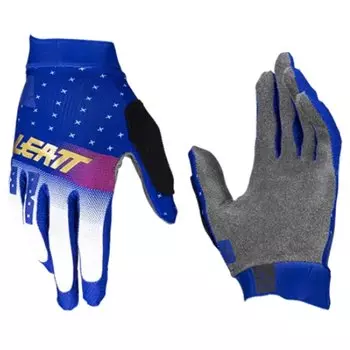 Велоперчатки подростковые Leatt MTB 1.0 GripR Junior Glove, UltraBlue, 2024, 6024150521 (Размер: S, Цвет: UltraBlue)
