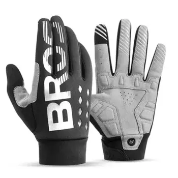 Велоперчатки ROCKBROS Scorching sun, черно-серебрянный, RB_S209BK-2XL (Размер: 2XL, Цвет: черно-серебрянный)