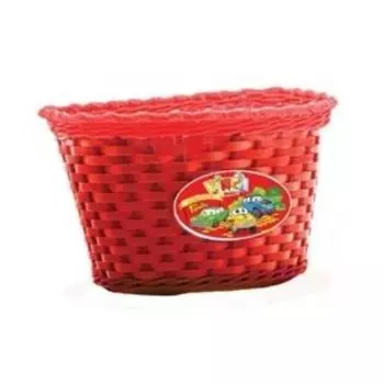 Велокорзина Vinca Sport, детская, на руль, красная, Р 05 red