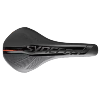 Седло велосипедное Syncros XR1.5 black/rally red wide, 238583-5847