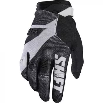 Велоперчатки Shift Black Pro Glove, черно-белые, 2017