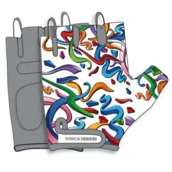 Велоперчатки VINCA SPORT COOL, белый, VG 915 Cool white