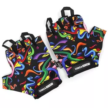 Велоперчатки VINCA SPORT COOL, черный, VG 915 Cool black (Размер: L, Цвет: черный)