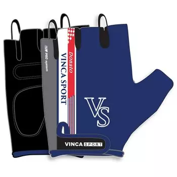 Велоперчатки VINCA SPORT Donato new, со световозвращающей поверхностью, синие, VG 919 Donato new (Размер: XXL, Цвет: синие)