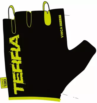 Велоперчатки Vinca Sport VG 837 New Terra, черные (Размер: XS)