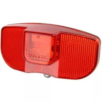 Велофонарь Jing Yi JY-148, задний, черно-красный, LU045348