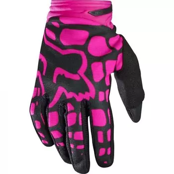 Велоперчатки женские Fox Dirtpaw Womens Glove, черно-розовые, 2017