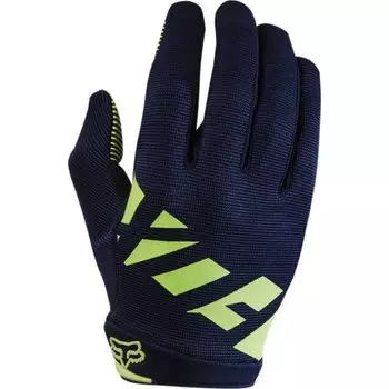 Велоперчатки женские Fox Ripley Womens Glove, сине-желтые, 2017