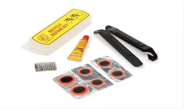 Аптечка велосипедная THUMBS UP YP-3207A, 6-сть заплаток+клей+метал.терка+2 монтировки, 6-180050