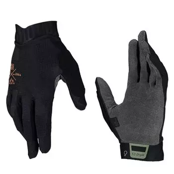 Велоперчатки женские Leatt MTB 1.0W GripR Glove, Stealth, 2024, 6024150481 (Размер: XS, Цвет: Stealth)