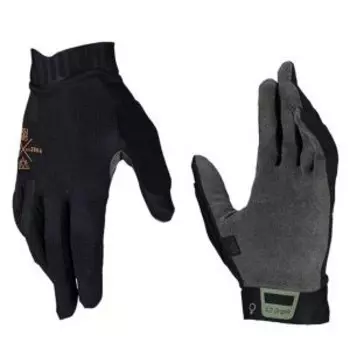 Велоперчатки женские Leatt MTB 1.0W GripR Glove, Stealth, 2024, 6024150481